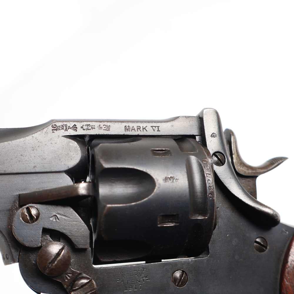 Webley Mark VI .455 6" Matching Numbers, Original Unconverted C&R Example! -img-17