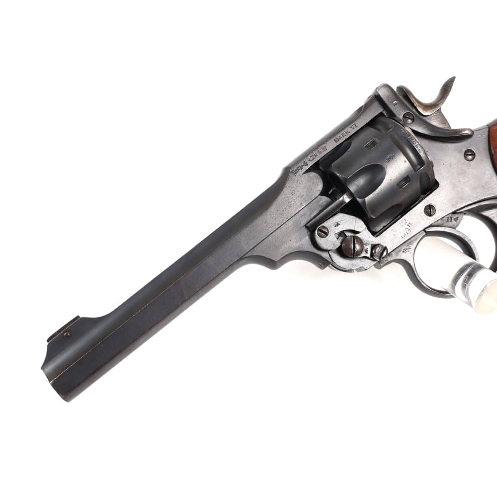 Webley Mark VI .455 6" Matching Numbers, Original Unconverted C&R Example! -img-2