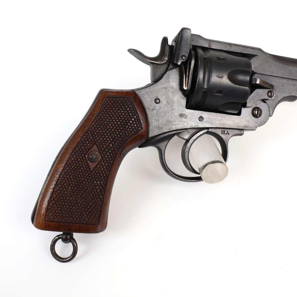 Webley Mark VI .455 6" Matching Numbers, Original Unconverted C&R Example! -img-4
