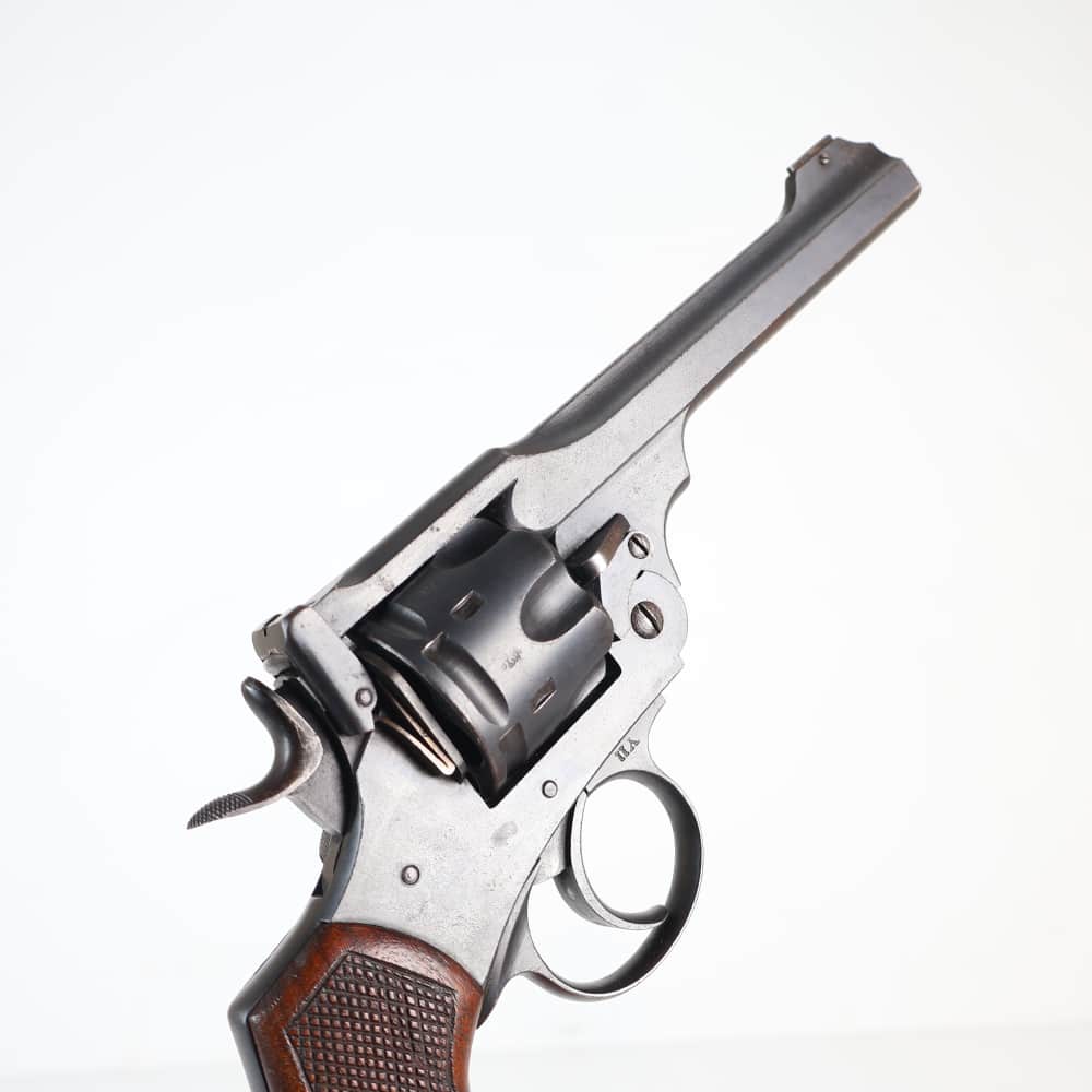 Webley Mark VI .455 6" Matching Numbers, Original Unconverted C&R Example! -img-13