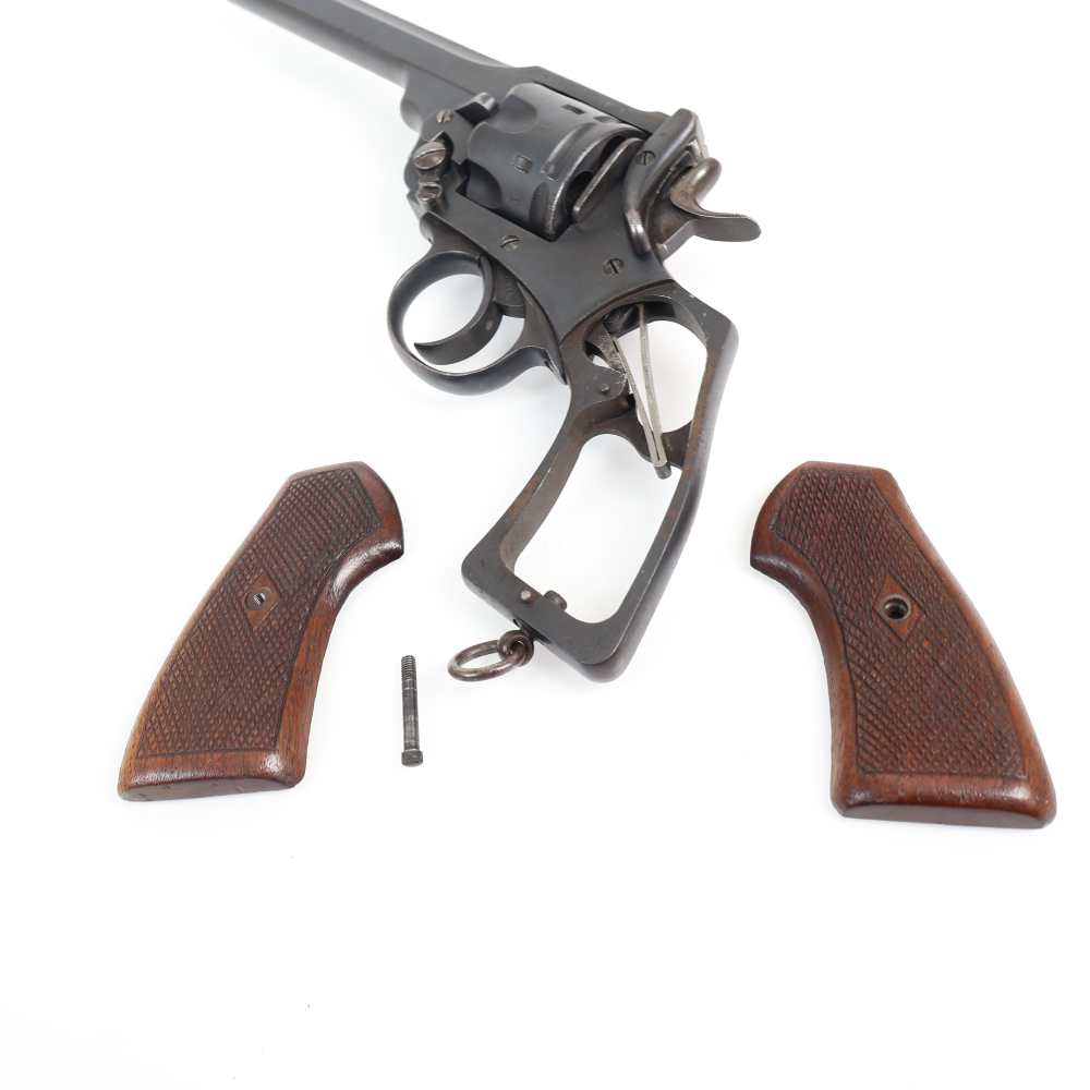 Webley Mark VI .455 6" Matching Numbers, Original Unconverted C&R Example! -img-30