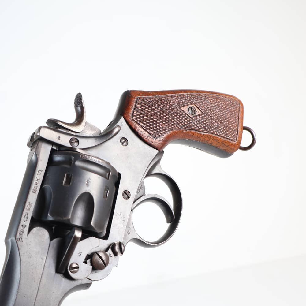 Webley Mark VI .455 6" Matching Numbers, Original Unconverted C&R Example! -img-15
