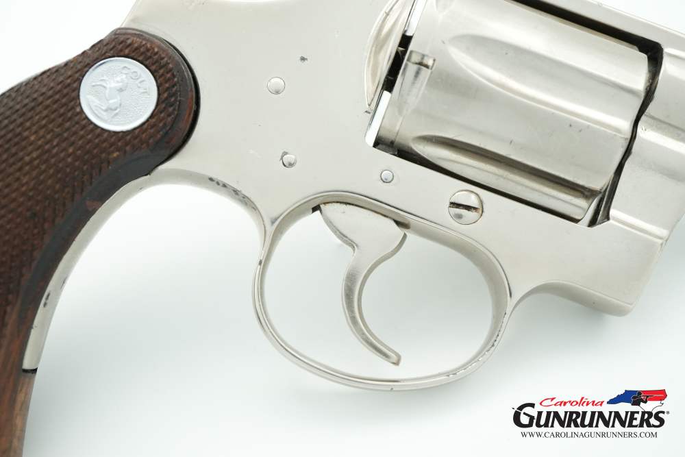 1972 Colt Cobra Revolver Factory Nickel .38 Special 2" Barrel Original Grip-img-15