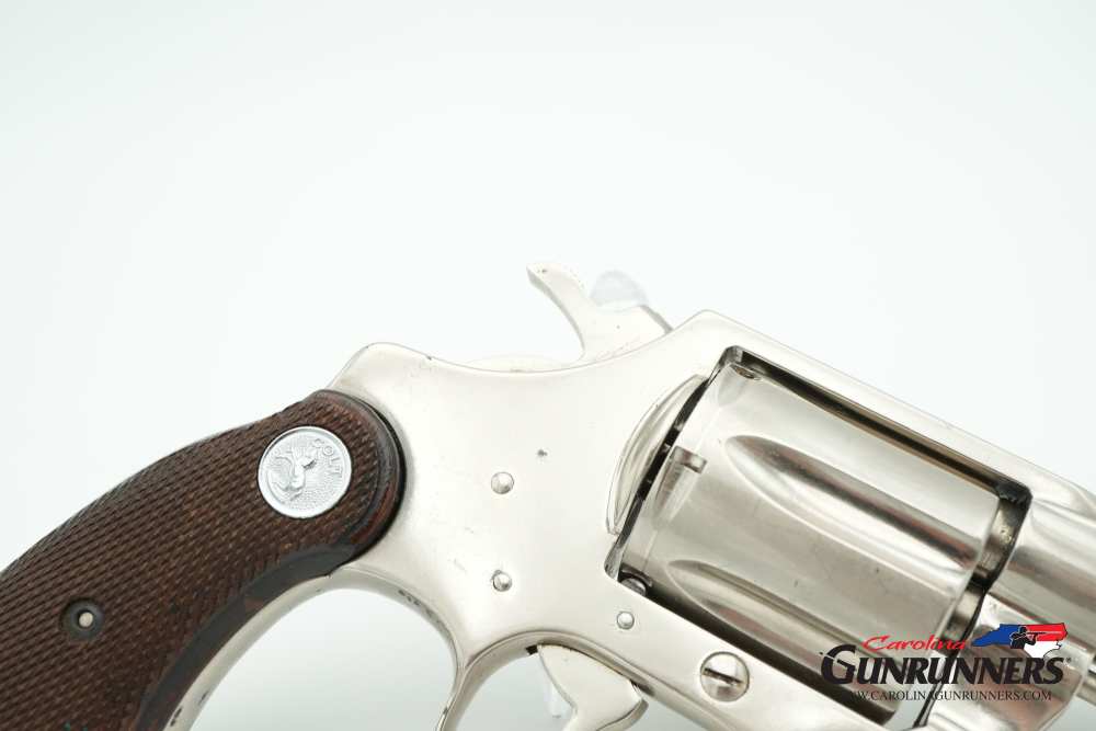 1972 Colt Cobra Revolver Factory Nickel .38 Special 2" Barrel Original Grip-img-12