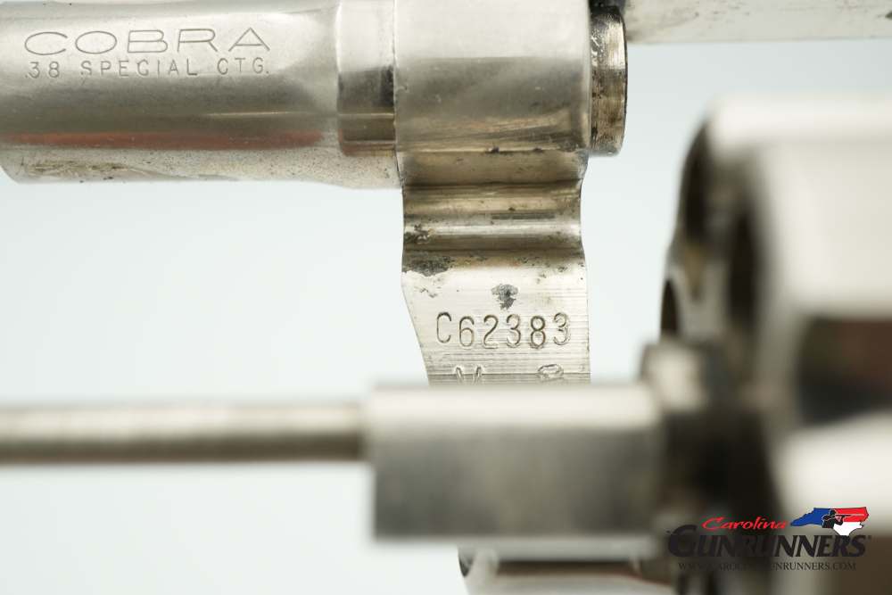 1972 Colt Cobra Revolver Factory Nickel .38 Special 2" Barrel Original Grip-img-18