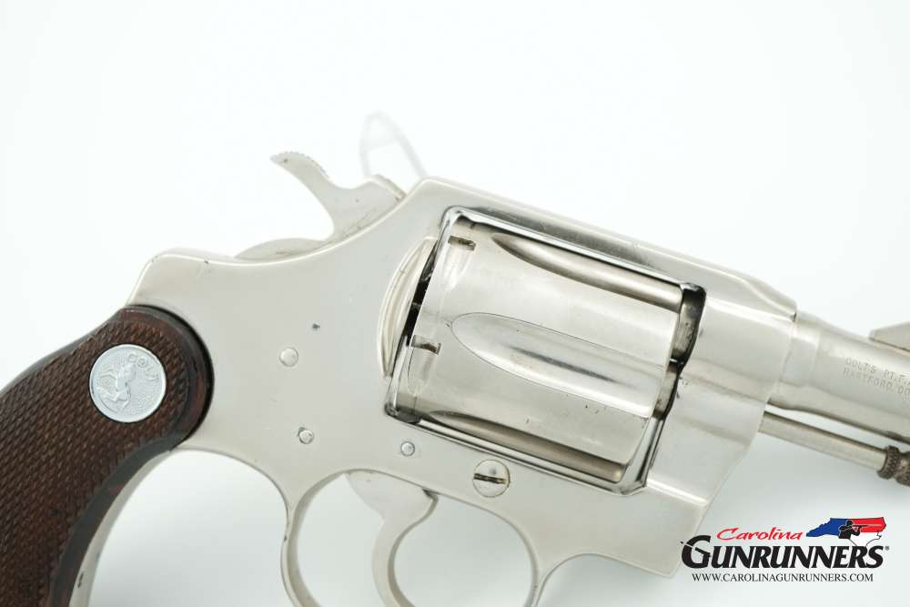 1972 Colt Cobra Revolver Factory Nickel .38 Special 2" Barrel Original Grip-img-16