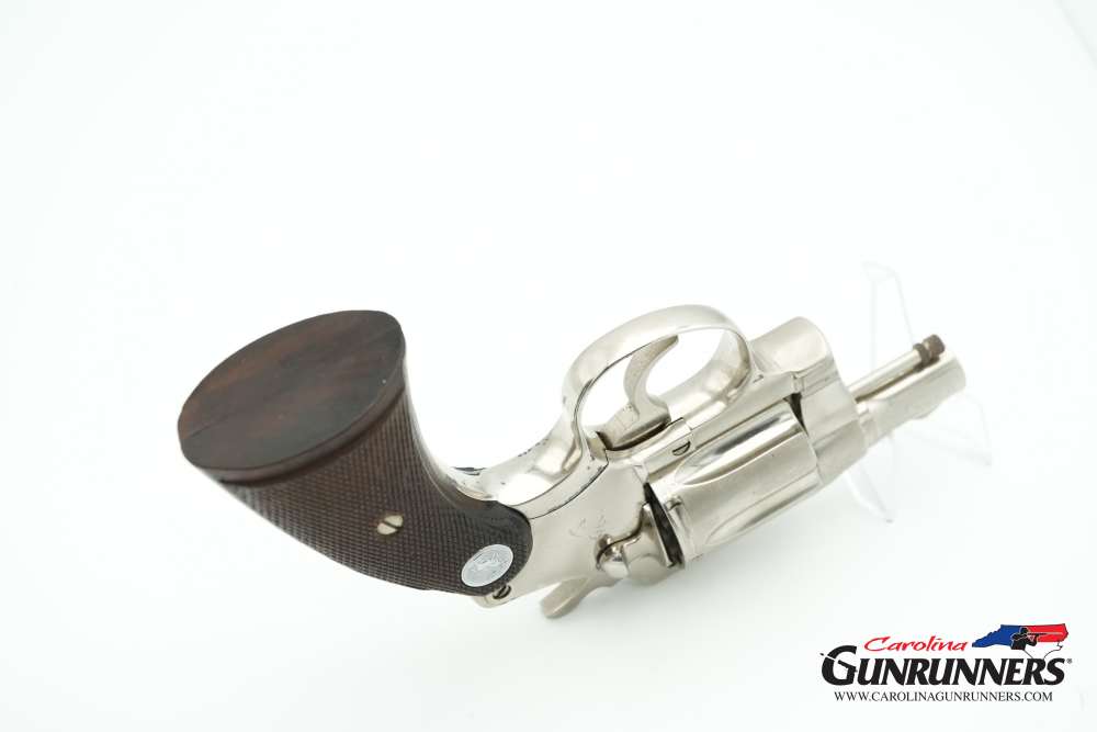 1972 Colt Cobra Revolver Factory Nickel .38 Special 2" Barrel Original Grip-img-23