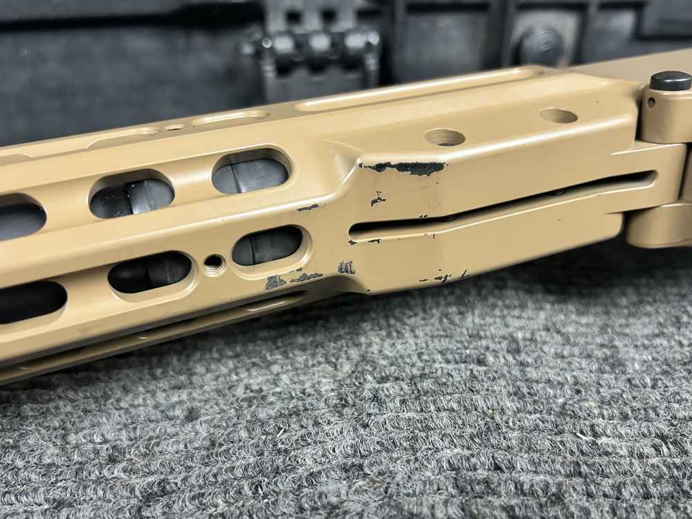 Barrett MRAD 338 Lapua/ 6.5 creed combo factory FDE in pelican transit case-img-30