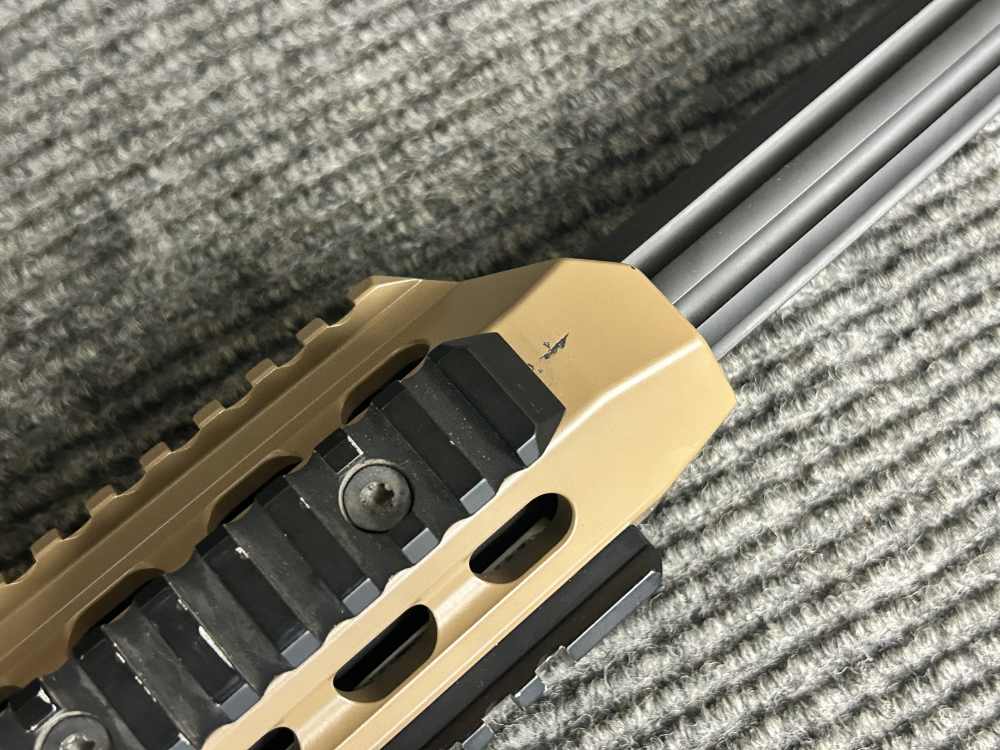 Barrett MRAD 338 Lapua/ 6.5 creed combo factory FDE in pelican transit case-img-33