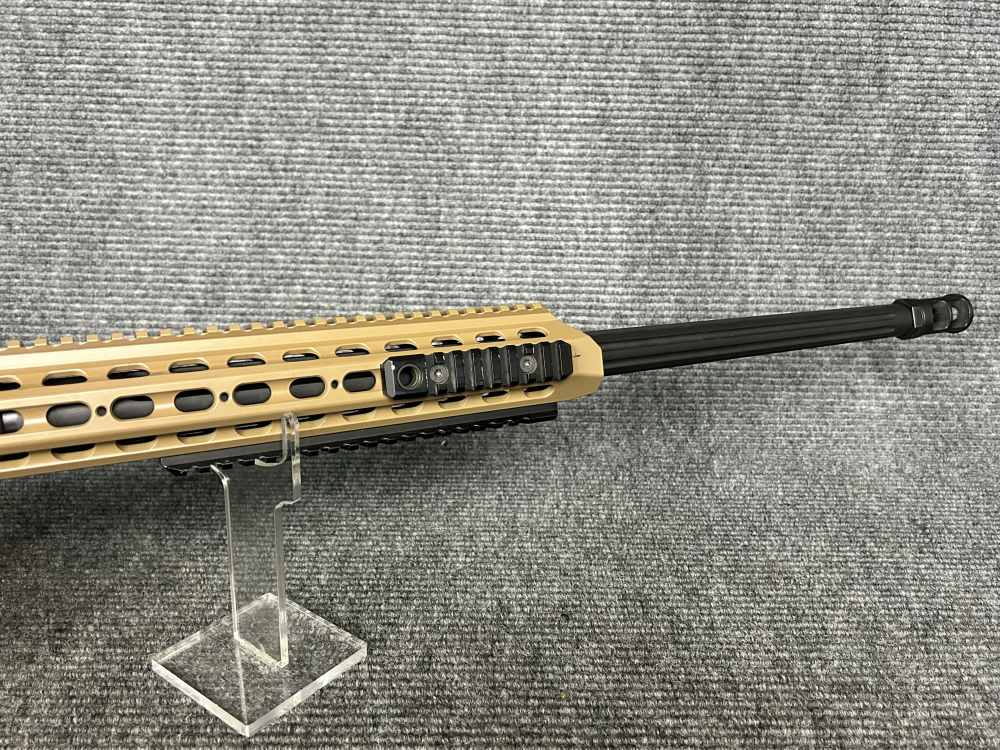 Barrett MRAD 338 Lapua/ 6.5 creed combo factory FDE in pelican transit case-img-13
