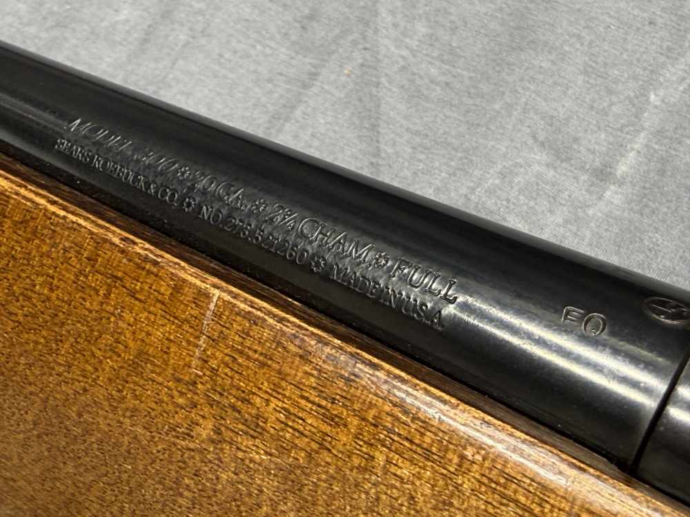 Sears Roebuck & Co Model 300 20 Gauge 28" M300 Pump Action Ga-img-8