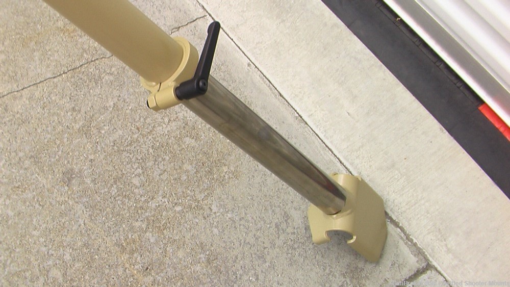 Custom Heavy M240 AA Tripod with Armor Shield-img-8