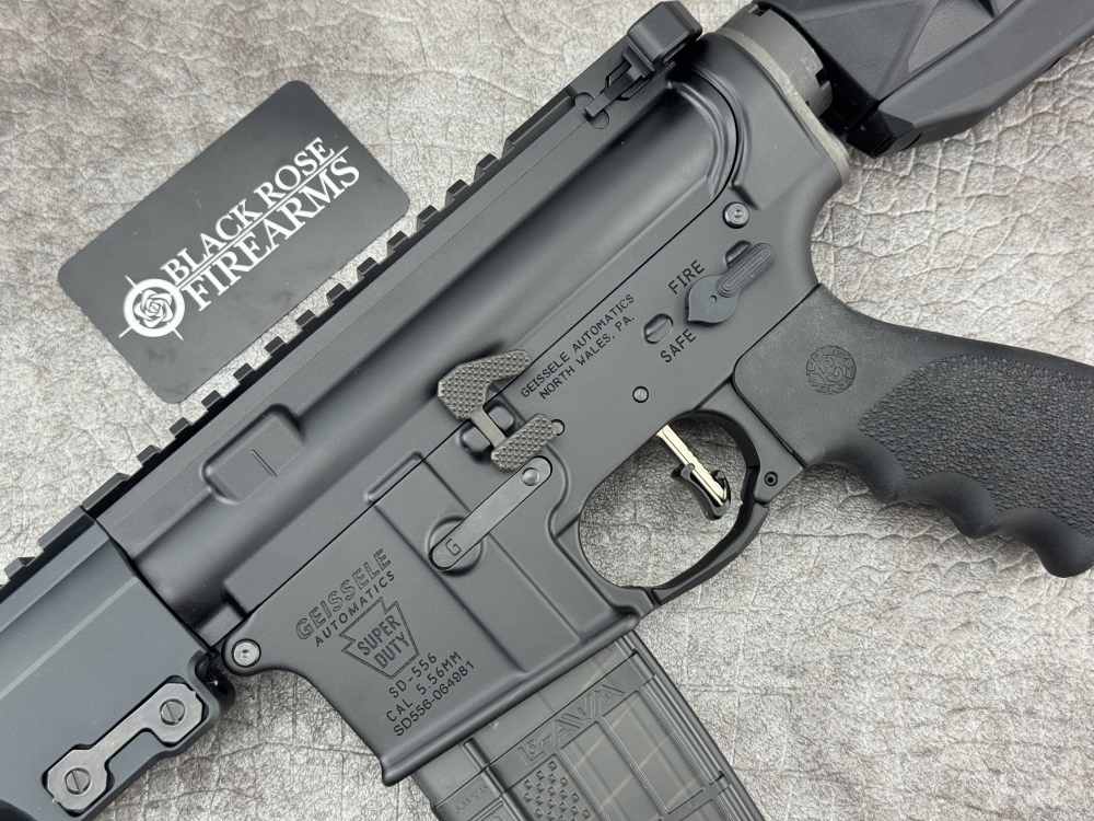 Geissele Super Duty SD-556 5.56 Rifle Black w/ 2 Magazines-img-7