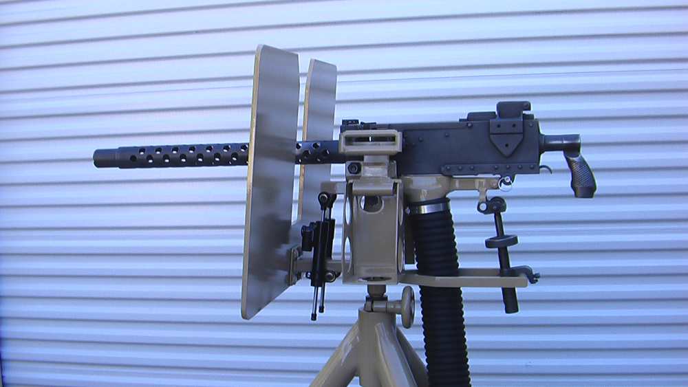 Gen 4 1919 Heavy AA Tripod w/Armor Shield 1919A4 Belt Fed-img-1
