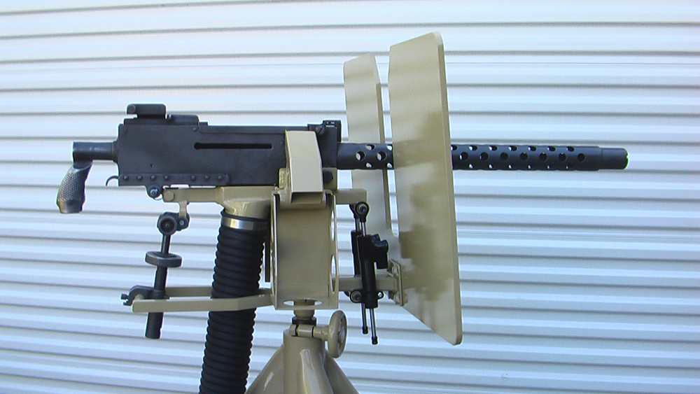 Gen 4 1919 Heavy AA Tripod w/Armor Shield 1919A4 Belt Fed-img-5