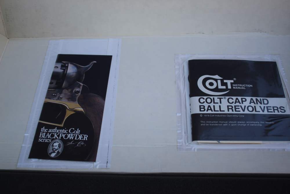 Colt 2nd Dragoon 44 Caliber Black Powder NEW IN BOX-img-2