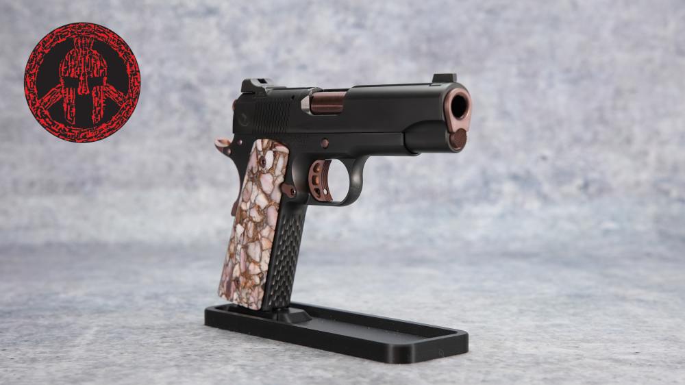 Nighthawk Custom Lady Hawk 2.0 Commander .45 ACP DLC W/ Rose Gold Controls-img-6
