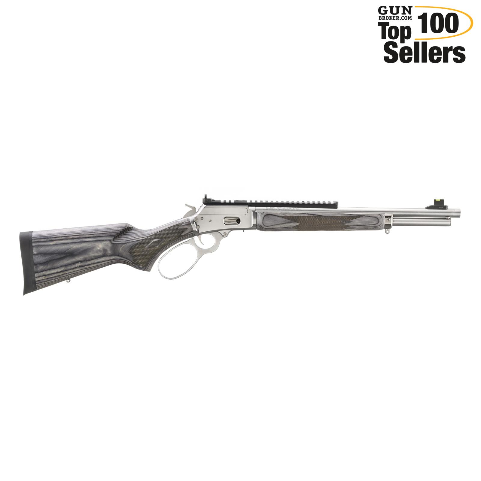MARLIN 1894 SBL 357 Mag 16.1in 8rd Gray/Black Lever Action (70433)-img-0