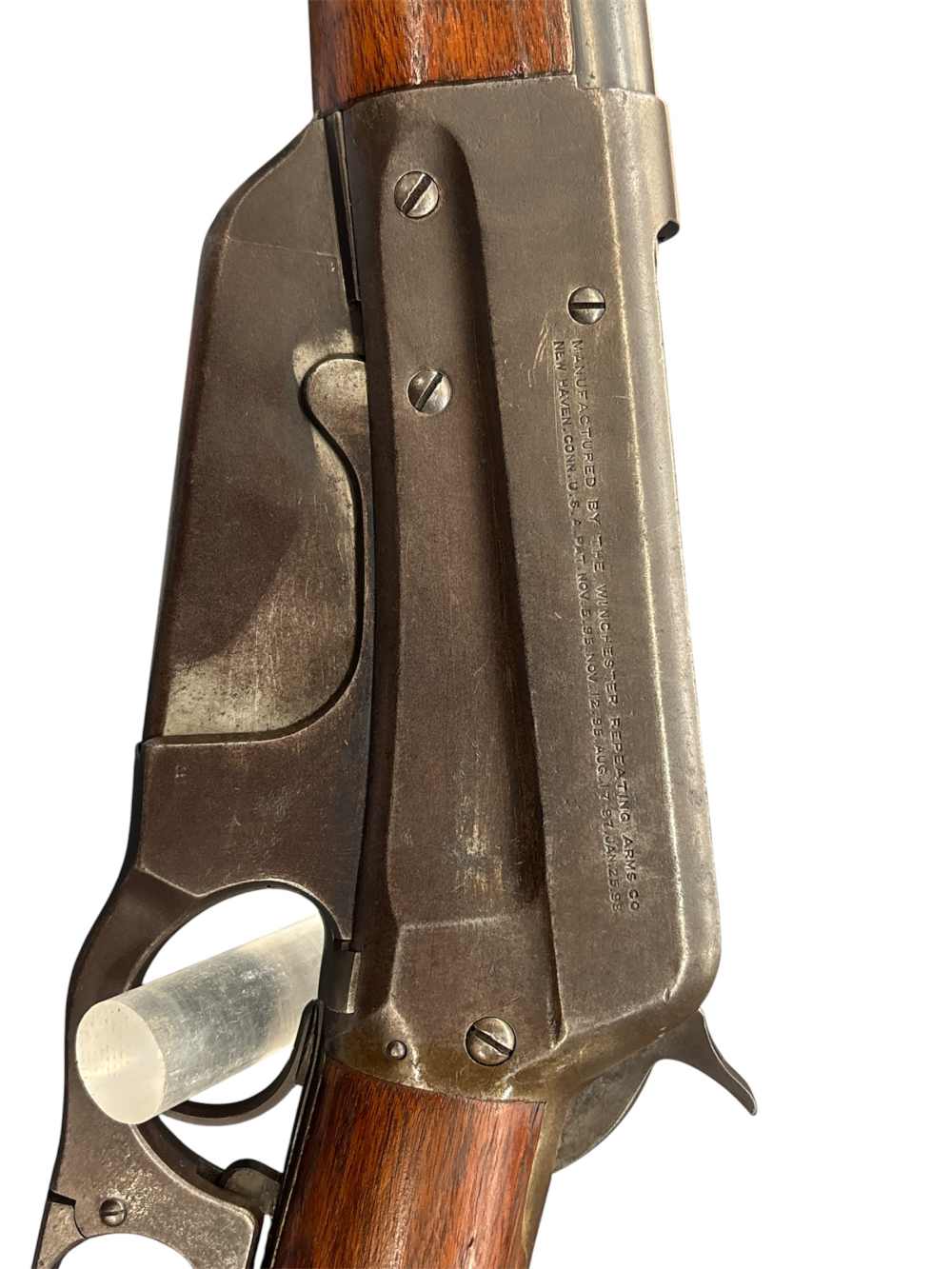 Winchester US Model 1895 Carbine 30 Army .30-40 Krag Lever Rifle 1898 C&R -img-1