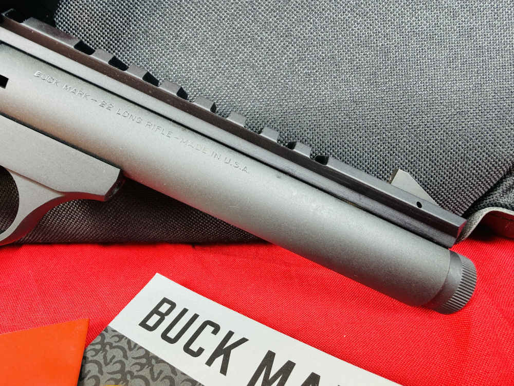 Browning Buck Mark Field Target 22LR Pistol 5.5" Threaded Barrel SUPPRESSOR-img-8