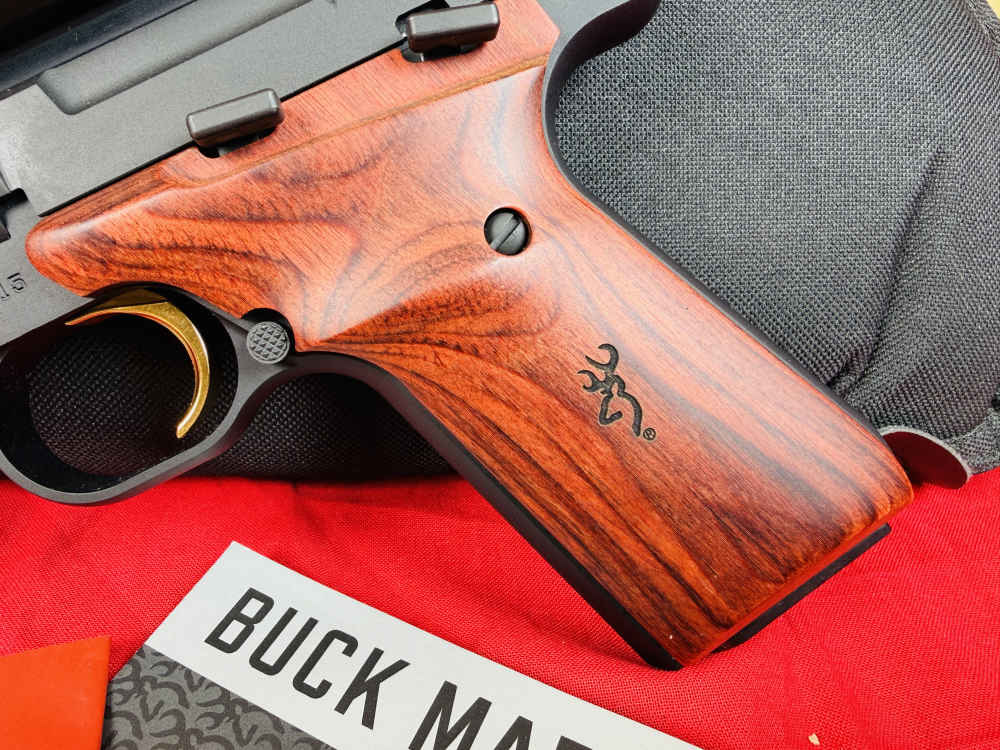 Browning Buck Mark Field Target 22LR Pistol 5.5" Threaded Barrel SUPPRESSOR-img-5