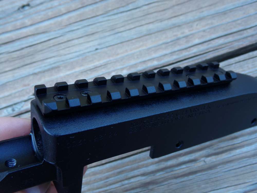 Ruger 22 Charger receiver NEW factory stripped receiver W/ picatinny mount -img-3