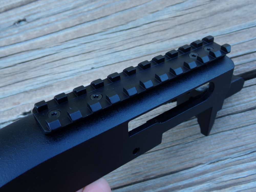 Ruger 22 Charger receiver NEW factory stripped receiver W/ picatinny mount -img-4