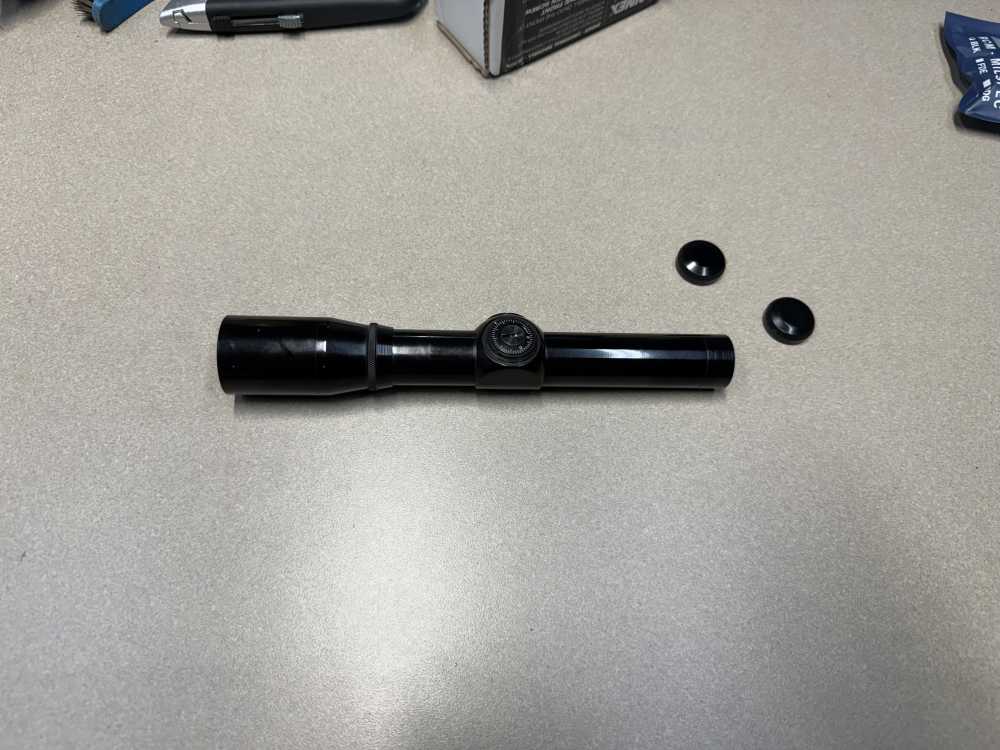 Burris 3x Pistol Scout Scope USA 1” Tube 3 x gloss retro -img-0