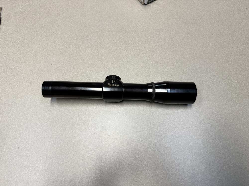 Burris 3x Pistol Scout Scope USA 1” Tube 3 x gloss retro -img-2