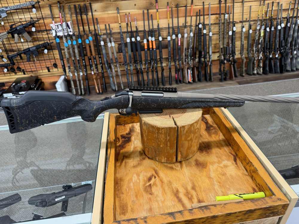 Ruger American Prairie Gen II Rifle - 6.5 Creedmoor, 3+1, 20", Black Splatt-img-0