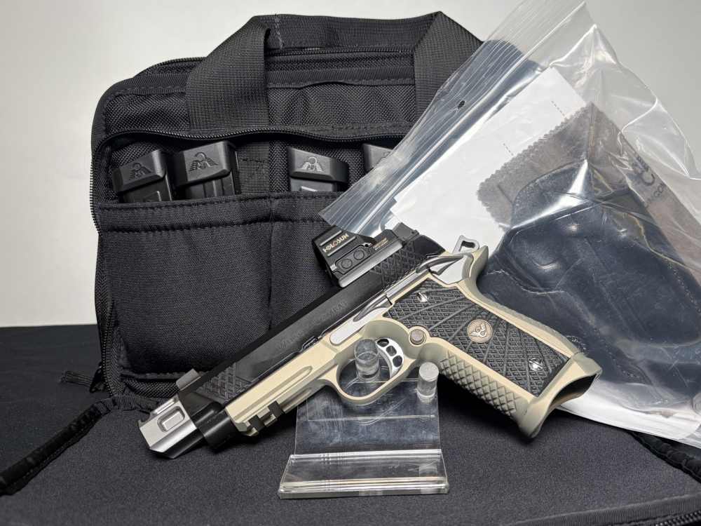 Wilson Combat EDC X9 Comp Ghost 9MM W/ Holosun 507Comp -img-0