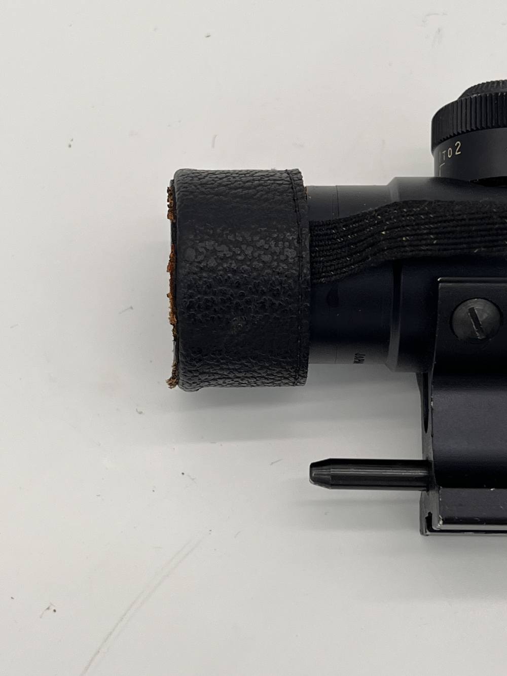 Vintage ArmaLite AR-180 2.75x20mm Scope – Japan Inspected Sticker – Leather-img-6