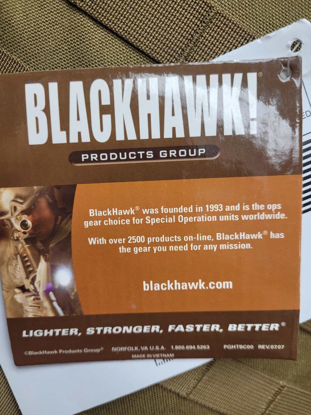 BLACKHAWK PLATE CARRIER 37CL33CT-img-1