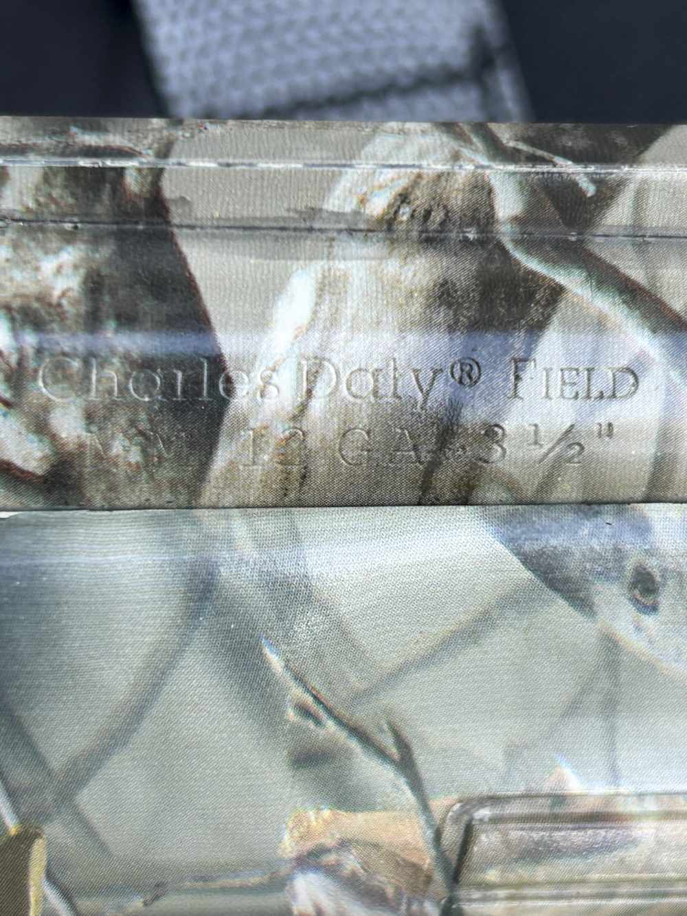 Charles Daly Field 12 ga Realtree Hardwood camo, Ported barrel extra chokes-img-12