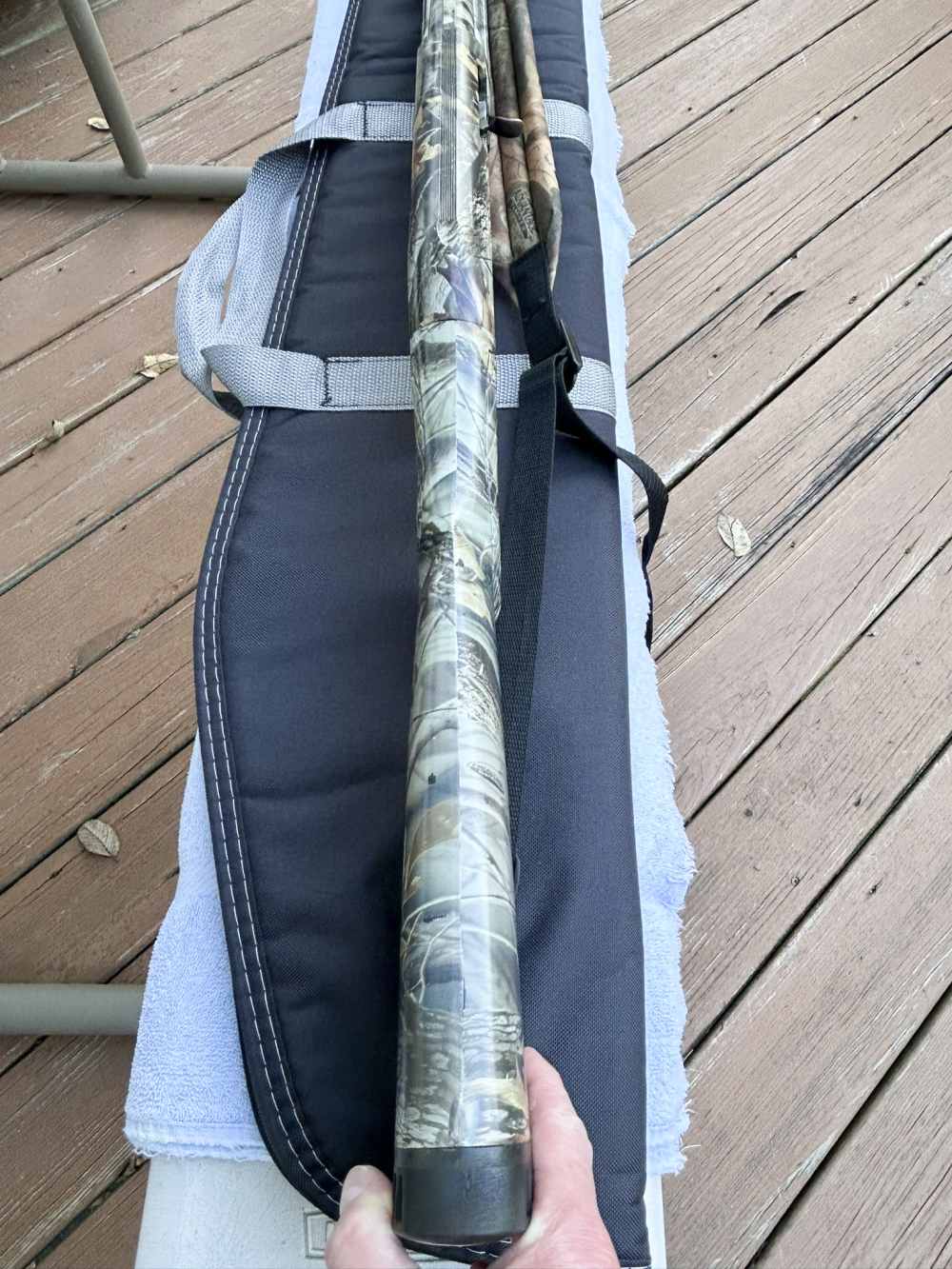 Charles Daly Field 12 ga Realtree Hardwood camo, Ported barrel extra chokes-img-14
