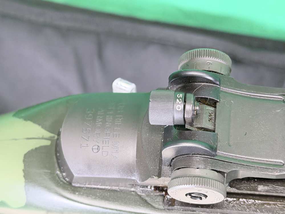 RARE Springfield Armory M1A Super Match McMillan Marine Corps Green 8-mags-img-16