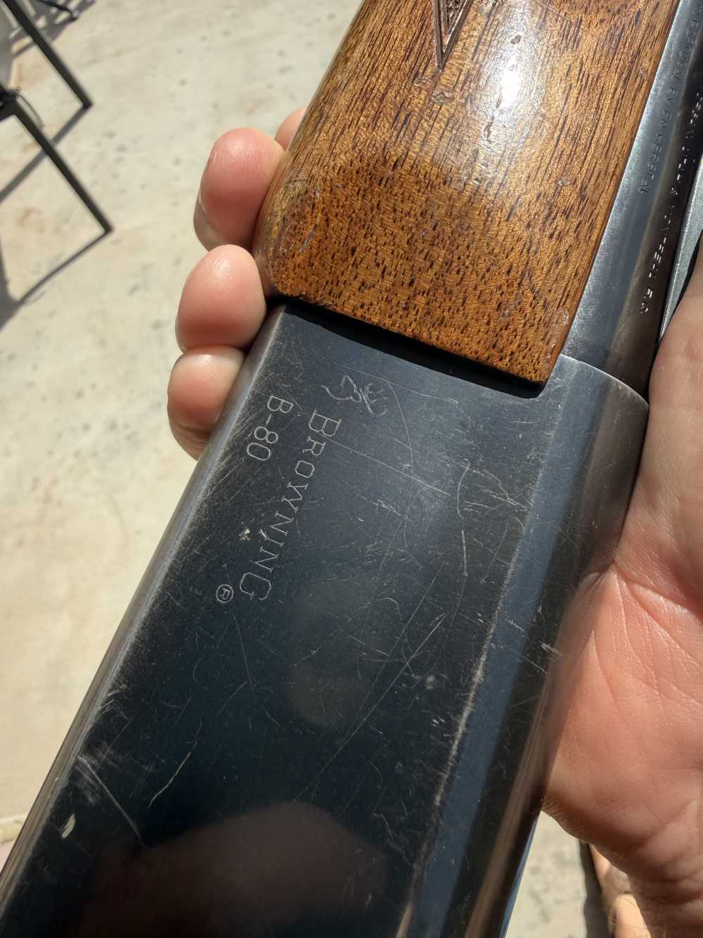 Browning B-80 with 3 barrels-img-2