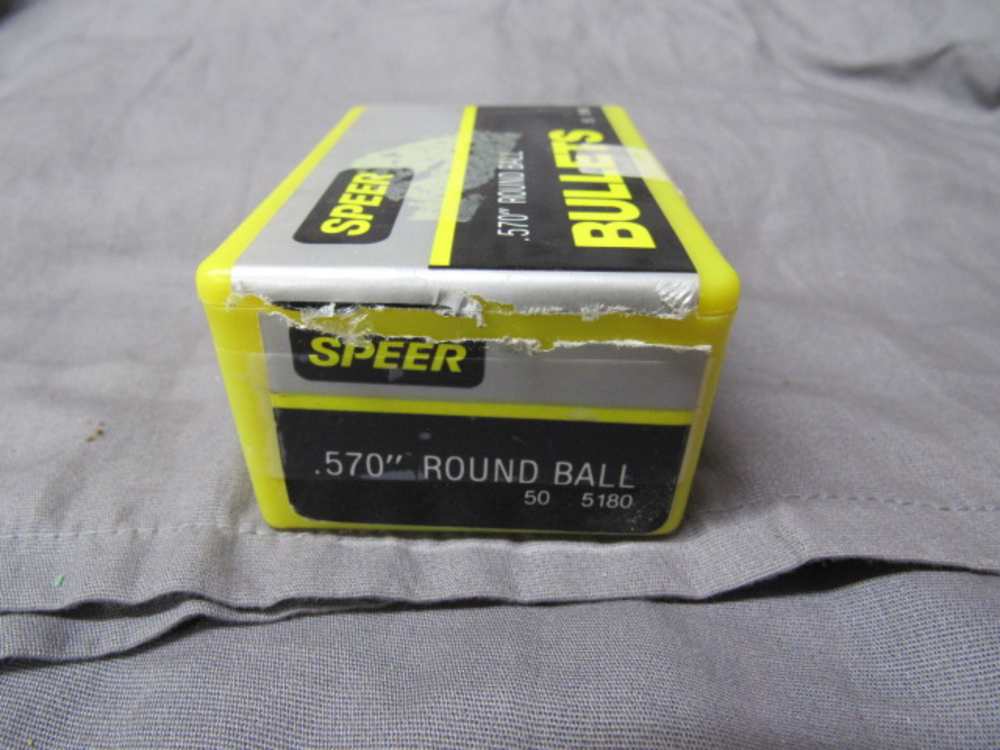 Speer 58 Caliber Round Ball .570" 50 Count #5180-img-1
