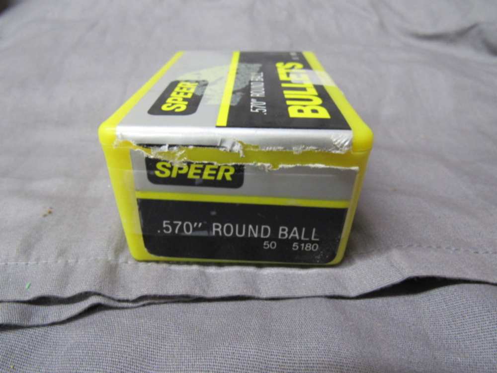 Speer 58 Caliber Round Ball .570" 50 Count #5180-img-0