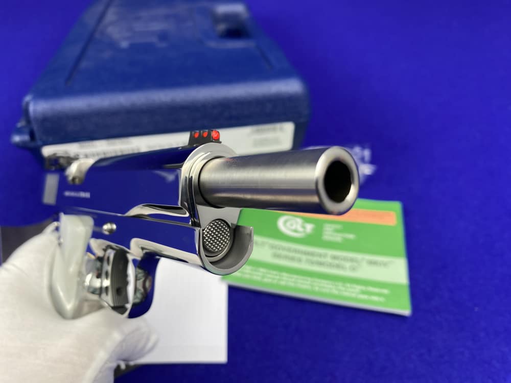 2024 Colt Gold Cup Lite 9mm 5" *STUNNING MIRROR-BRIGHT STAINLESS FINISH*-img-36
