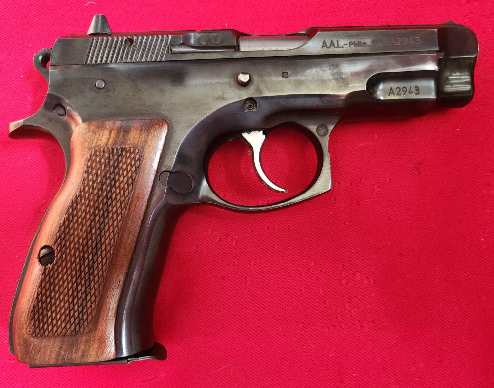 RARE CZ-75 Compact 9mm All Steel Early 1990's AAL Import Collector Grade-img-1