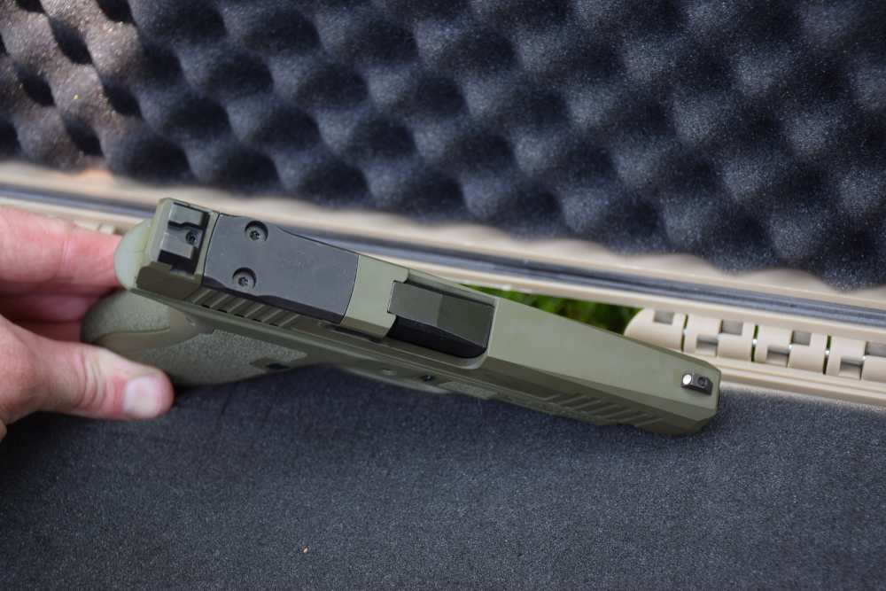 Palmetto State Armory DAGGER MICRO X-1 GREEN (Like new)-img-4