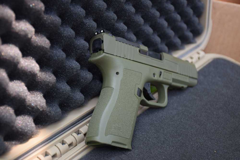 Palmetto State Armory DAGGER MICRO X-1 GREEN (Like new)-img-3