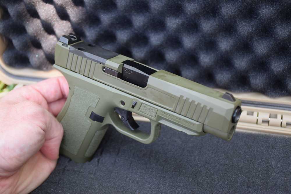 Palmetto State Armory DAGGER MICRO X-1 GREEN (Like new)-img-6