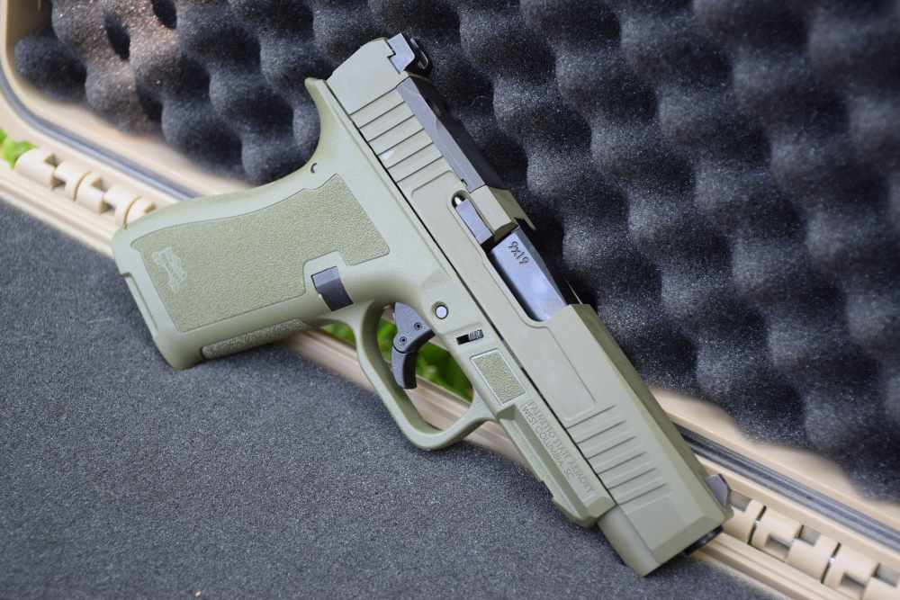 Palmetto State Armory DAGGER MICRO X-1 GREEN (Like new)-img-2