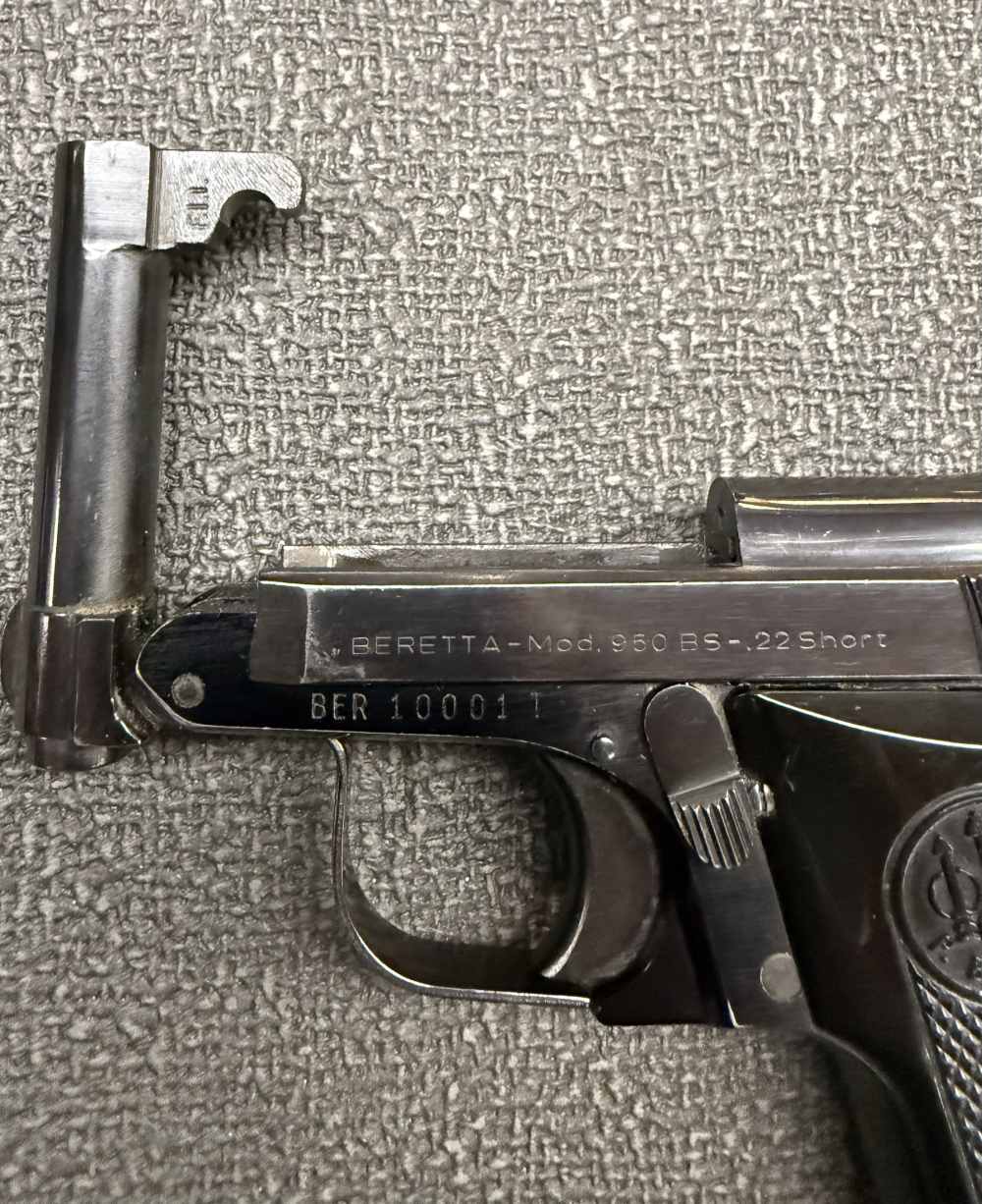 Beretta Model 950 BS Minx – .22 Short – Made in USA – Accokeek, Maryland-img-8