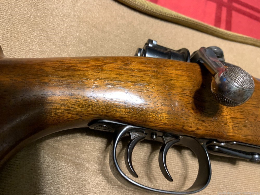 Mauser Custom Rifle Engraved Krupp Steel German #1 Scope Set Triggers -img-2