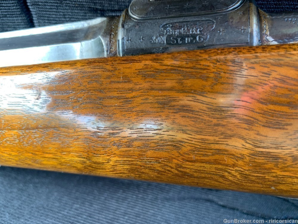 Mauser Custom Rifle Engraved Krupp Steel German #1 Scope Set Triggers -img-51