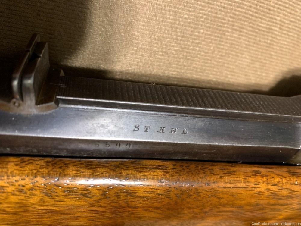 Mauser Custom Rifle Engraved Krupp Steel German #1 Scope Set Triggers -img-6