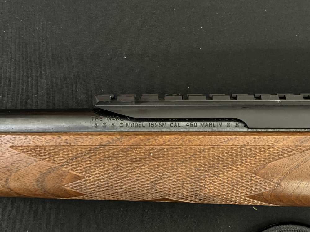 Marlin 1895M lever action W/ XS accessories in 450 Marlin -img-10